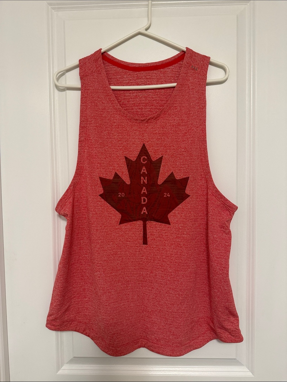 lululemon athletica Red Canada Maple Leaf Tank